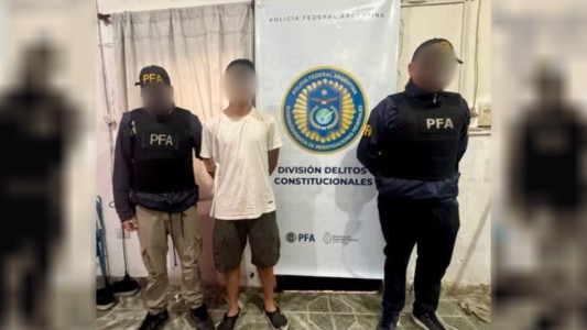 Joven detenido por amenazar de muerte a Javier Milei