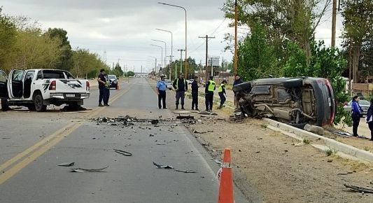 Neuquén: joven alcoholizado chocó y mató a dos policías en la Ruta Nacional 22
