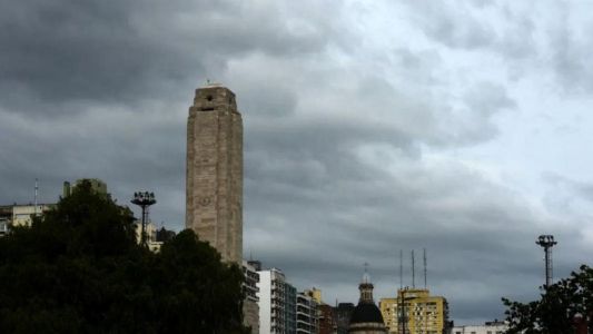 Alerta amarillo en Rosario: lunes de tormentas, calor y fuertes ráfagas en la región