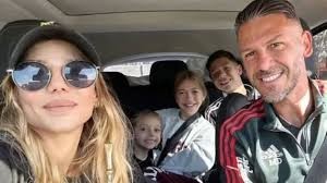Martín Demichelis y sus hijos fueron rescatados por guardavidas en Punta del Este