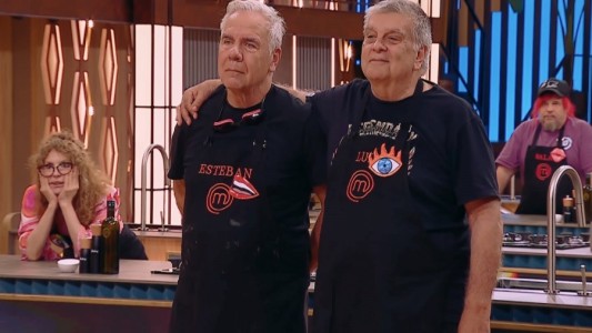 Esteban Mirol y Luis Ventura fueron eliminados juntos del repechaje de Masterchef Celebrity