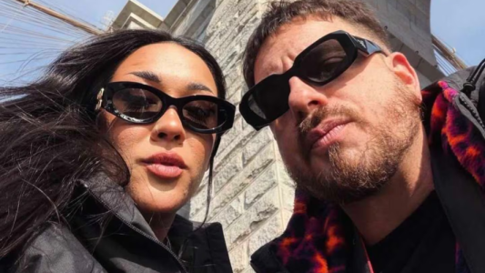 Fede Bal y Evelyn Botto blanquearon su romance con una postal desde Nueva York