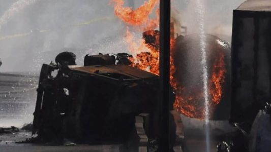Tragedia en Chile: cuatro personas murieron tras la explosión de un camión de gas