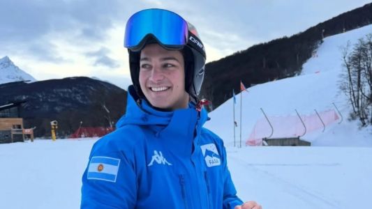 Tiziano Gravier hizo historia: top 30 en esquí alpino en los Juegos de Invierno
