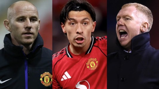 Lisandro Martínez responde a Scholes y Butt tras críticas: “Vení a mi casa y hablamos”