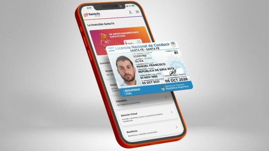 La licencia de conducir digital ya es válida en todo el territorio santafesino