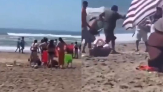 Una decena de comerciantes se enfrentó a golpes en Mar Azul durante la temporada de verano