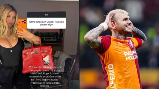 Wanda Nara retomó el diálogo con Mauro Icardi: “Siempre vamos a ser familia”