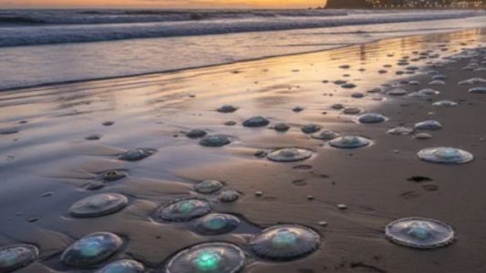 Medusas en la costa: el agua más cálida en Mar del Plata enciende la alerta entre turistas