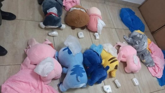Tucumán: incautan peluches que ocultaban cocaína en un tour de compras