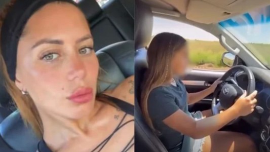 Suspendieron la licencia de conducir de Valeria Aquino, madre de la hija del “Polaco”