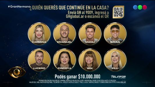 Gran Hermano 2026: comenzó la primera placa y estos son todos los nominados tras la gala