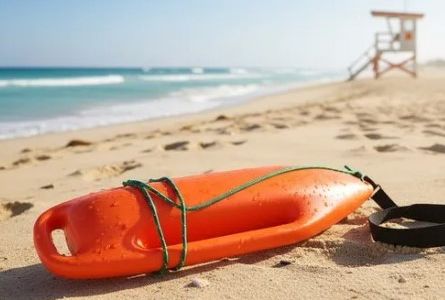 Un guardavidas frenó a un motociclista que circulaba a alta velocidad por una playa de Villa Gesell