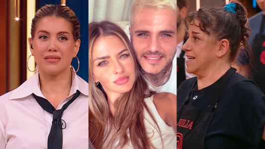 Julia Calvo sorprendió a Wanda Nara con una confesión sobre la China Suárez en Masterchef