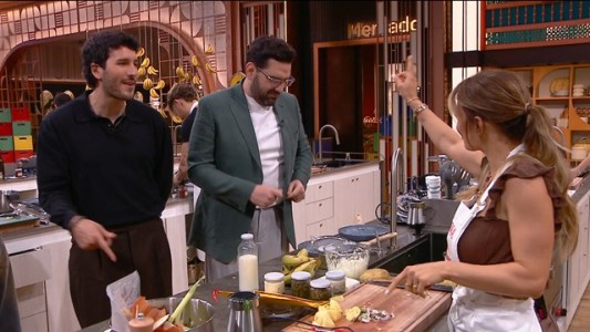 Sebastián Yatra sorprendió a los participantes y generó nervios en Evangelina Anderson en MasterChef Celebrity