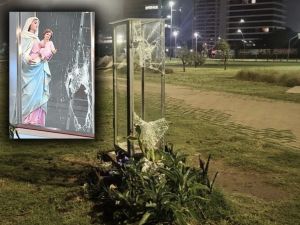 La Virgen de Puerto Norte volvió a su ermita tras el acto de vandalismo