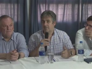 El Gobierno de Santa Fe brindó una conferencia de prensa en San Cristóbal tras el trágico hecho en la Escuela Nacional N° 40