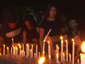 El último adiós a Ian, el adolescente asesinado en la escuela de San Cristóbal