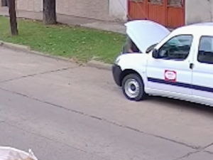 Zona norte: robó una batería en segundos