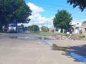 Fuga de gas en Barrio Moderno: cortaron la calle por trabajos de emergencia
