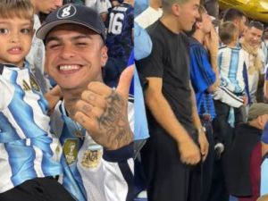 El tierno gesto de Tobías Medrano con un fanático se volvió viral en La Bombonera
