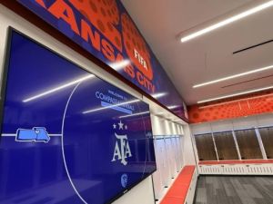 La Selección argentina inspeccionó su base en Kansas antes del Mundial