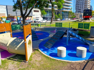 Rosario inaugura su primera plaza para perros en Pichincha