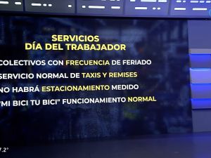 Feriado del Día del Trabajador: cómo funcionan los servicios en Rosario
