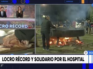 Roldán prepara una locreada solidaria: cocinarán 2000 litros de locro para ayudar al Hospital Rural N.º 61
