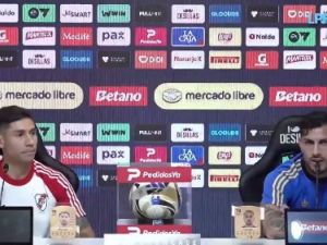 Superclásico: Paredes y Montiel anticiparon el Boca vs River y pidieron respeto por el árbitro