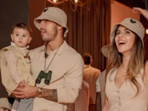 Así celebraron el primer cumpleaños del hijo de Leandro Paredes y Camila Galante: fiesta temática y bautismo