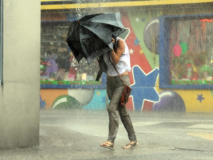Alerta amarillo por tormentas: fuertes lluvias y ráfagas