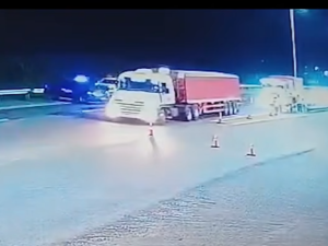 Detuvieron a un camionero que manejaba borracho en Pueblo Esther