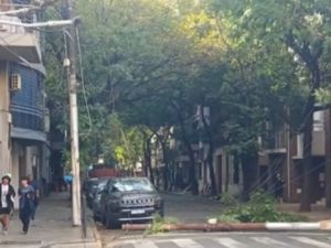 Se desplomó una columna y la línea K quedó fuera de servicio