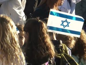 Rosario conmemoró la independencia de Israel con un acto multitudinario en el Monumento