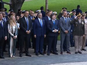 Milei encabeza el acto por el Día del Veterano y de los Caídos en la Guerra de Malvinas