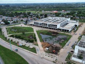 Provincia reactivó la obra del Hospital Regional Sur