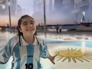Isa Ibáñez tiene 11 años y su canción para la Scaloneta ya genera repercusión