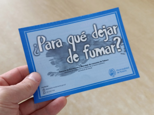 Día mundial sin tabaco: actividades de prevención y concientización sobre el vapeo