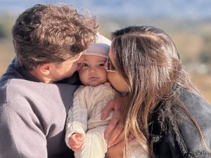 Julián Álvarez y Emilia Ferrero disfrutaron de una escapada en la naturaleza junto a su hijo Amadeo antes del Mundial 2026