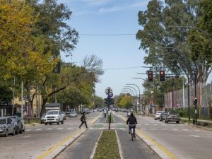 Rosario suma conectividad: se inaugura la doble traza de avenida Rouillón entre Pellegrini y 27 de Febrero