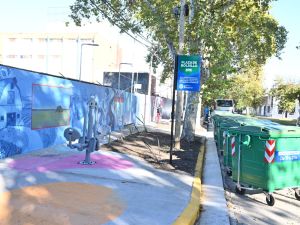 Inauguraron una nueva plaza de bolsillo en barrio Industrial