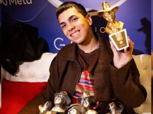 Milo J ganó el Gardel de Oro y fue el gran protagonista de la noche