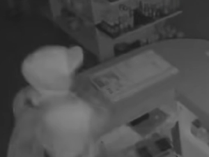 Rompió la reja de una pinturería y se llevó 73.000 pesos en menos de un minuto