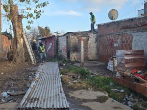 Derribaron otro búnker de drogas en Rosario bajo la Ley de Microtráfico