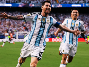 ¡Fiesta Albiceleste!: Con un Messi imparable, Argentina aplastó a Argelia en Kansas