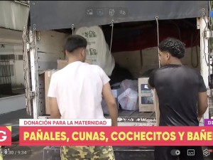 Solidaridad en la Maternidad Martín recibió importantes donaciones para mamás y bebés