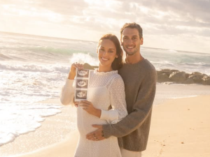 Sam Trottierr y Hernán Regiardo esperan su primer hijo