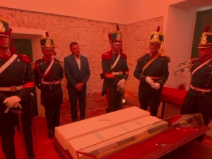 El sable corvo de San Martín llegó a San Lorenzo