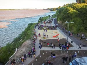 Granadero Baigorria se consolida como la ciudad con la costa natural más importante de la región